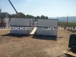 Модульное общежитие для рабочих в Змейской