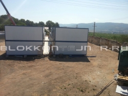 Модульное общежитие для рабочих в Змейской
